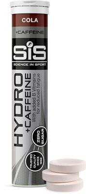 Science in Sport Hydro Electrolyte Tablets 20 pcs. Cola + Caffeine – Vegan & Gluten-Free, with Sodium, Calcium, Potassium & Magnesium for Balanced Electrolyte Levels (Packaging May Vary)