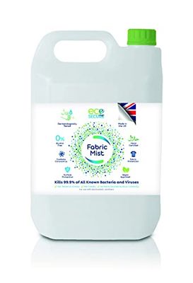 Ecosecure Alcohol-Free Fabric Mist Sanitiser Refill for Total Fabric Protection - 5L
