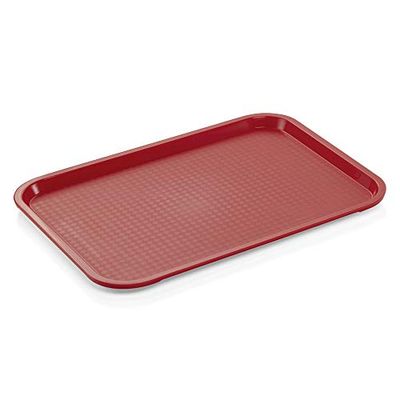 WAS 9222 415 seria 9220 taca polipropylenowa, 41,5 cm x 31,0 cm, czerwona