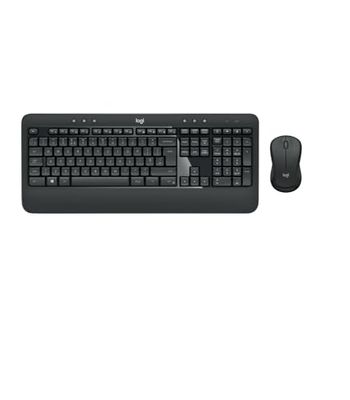 Logitech MK540 Advanced Combo Tastiera e Mouse Wireless per Windows, Layout Tedesco QWERTZ - Nero