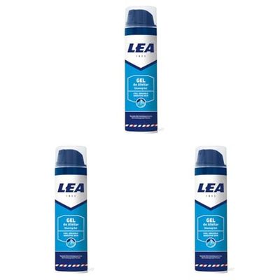 Lea Gel de Afeitar - 75 ml (Paquete de 3)