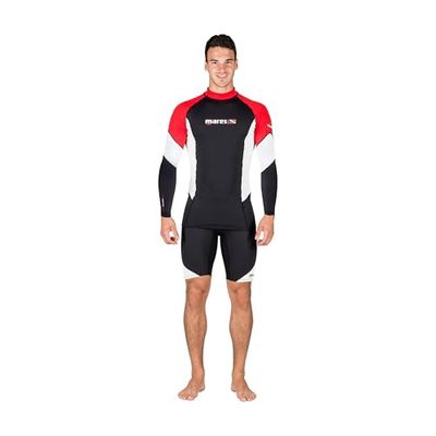 Mares Unisex vuxen trilastic L-sleeve Dc-Man bikiniöverdel, flerfärgad, XL