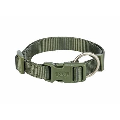 TRIXIE Collana Premium, L-XL, 40-65 cm/25 mm, Oliva Verde