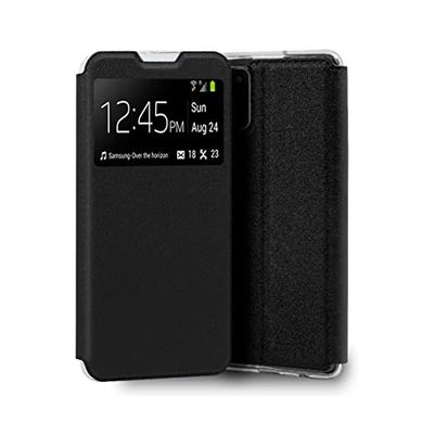 Custodia Cool Flip Cover per Xiaomi Redmi Note 10 Pro Liscio Nero