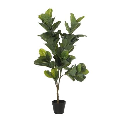 Alexandra House Living Planta Decorativa Plástico Ficus 14 x 19 x 108 cm