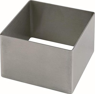 APS Anneau en acier inoxydable 93 sans soudure - Diamètre : 10 x 4,5 cm.