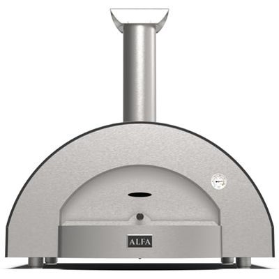 Alfa Forni Barbecue au charbon de bois de la marque Alfa ForniClassico 4 Pizze Legna Ardesia Grey