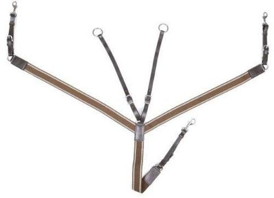 HKM 4000315378555 - Elica Frontale con Inserto Elastico, Colore: Marrone