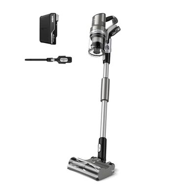 Vax HomePro Cordless Stick Vacuum Cleaner, HairWrap Resist, FlexiClean Pole, Easy Empty Bin, Crevice Tool Included, Up to 45 min Runtime, LED Lights, Graphite and Titanium, CLSV-HPKS