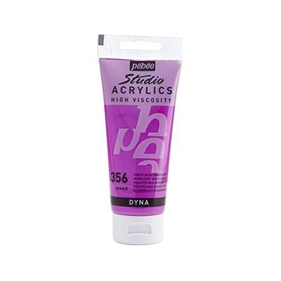 Pébéo Acrílico Fine Studio Tinta acrílica roxo, azul, roxo, azul ridescente, 100 ml
