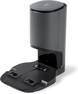 ECOVACS CH1918-T9 AIVI Automatisch afzuigstation – originele accessoires voor robotstofzuiger Deebot T9 AIVI, auto-legen incl. laadstation + 2 stofzakken,grijs, antraciet.