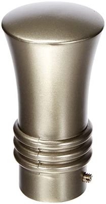 Fer Tendance | Ø20 | 1 Embout Pommeau | Chrome Satiné