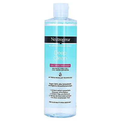 Neutrogena Skin Detox 3 en 1 Nettoyant Visage Doux 400 ML