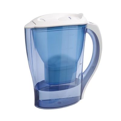 Jata JH01 - Filtro de água de 2,5 litros, com filtro iónico, melhora a qualidade e o sabor da água, adequado para a porta do frigorífico