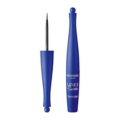 Bourjois Liquid Eyeliner Liner Pinceau, Waterproof Eyeliner with Long Lasting Precise Line, 04 Bleu Pop Art