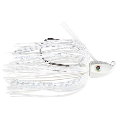 Strike King Tour Grade Swim Jigs Appât, Mixte, TGSJ38-204, Blanc, 0.375-Ounce