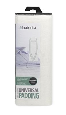 Brabantia 196423 Capa protetora para mesa de engomar, branco (branco), 135 x 49 cm, 1 unidade