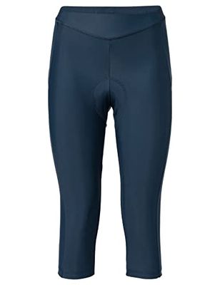 VAUDE Advanced 3/4 Pants IV Fietsbroek voor dames, 3/4 met bekleding