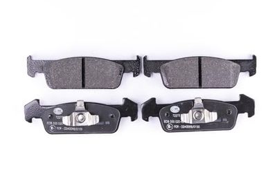 HELLA PAGID 8DB 355 020-421 Conjunto de pastilhas de travão T2275 espessura 18 mm sistema de travões Teves não preparado para indicador de desgaste, por exemplo. Dácia / RENAULT