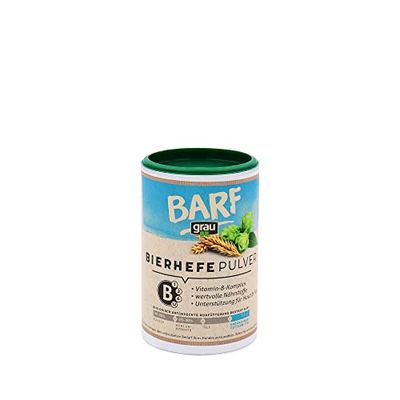 GRAU L’original Levure De Bière 100 % Naturelle, Pour Un Pelage Brillant Et Une Peau Robuste, Riche En Minéraux Et Oligoéléments, Lot De 1 (1 x 150 g), Complément Alimentaire Pour Chiens Et Chats