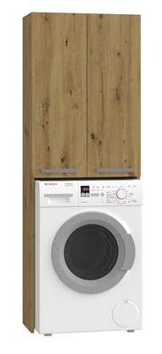 TOP E SHOP Topeshop Pola DD Artisan Salle de Bain Rangement Cabinet Oak