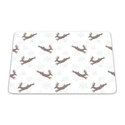 Bonamaison, Rectangular Digital Printed Mouse Mat Non-Slip Bottom for Office and Home Size: 22 x 18 cm