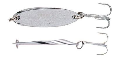 Zebco Laxus blinker, silver, 4 cm
