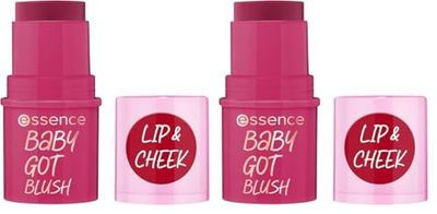 Essence Cosmetics Baby Got Blush, Risultato Istantaneo, Naturale, Rugiadosa, 5.5 g (Confezione da 2)