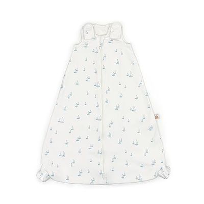 Ergobaby Saco de Dormir Bebe, Algodón, dormir verano - TOG 0.5, Sailboat Dreams, 83.5 96.5 cm, 18 36 Meses