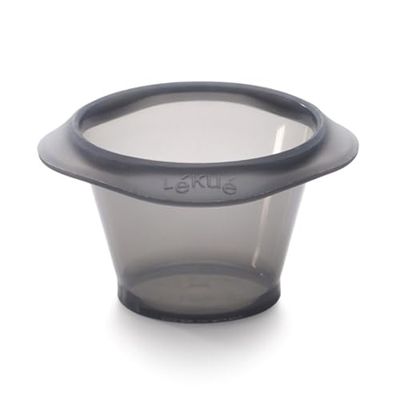 Lekue 150 ml smält lava tårtform, 6-pack, grå
