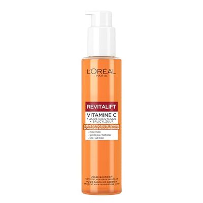 L'Oréal Paris Revitalift Clinical Crema Detergente schiumosa con Vitamina C* e Acido Salicilico 150 ml