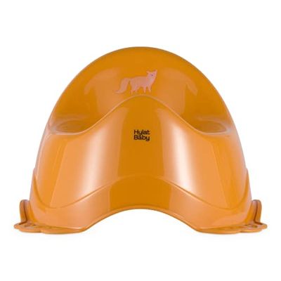 Hylat Baby Pot pour enfants - garçon/fille à partir d'environ 2 ans, également pour l'apprentissage de la propreté et l'apprentissage du pot, couleur orange, Motif Fox