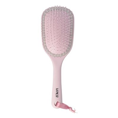 Parsa Beauty LOV.U Utredningsborste Våt & Torr (Rosa) - Hårborste Med Multiflexibla Nylonstift för Kvinnor - Hareborste