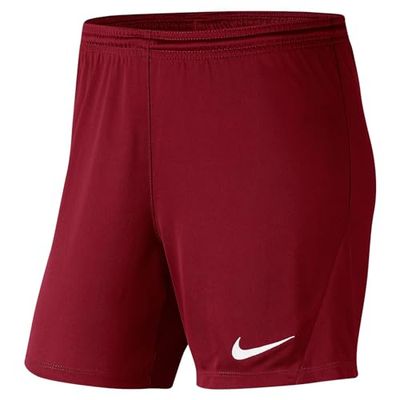Nike Park III Short NB, Corto Donna, Team Red/(White), L