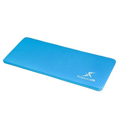 ProsourceFit Extra dik yoga-kniebeschermer en elleboogkussen, 15 mm, past op standaard matten voor pijnvrije gewrichten in yoga, pilates, vloertrainingen