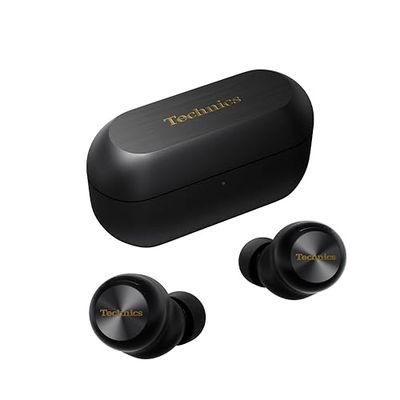 Technics EAH-AZ100E-K Auricolari Wireless con Cancellazione del Rumore, Bluetooth Multipoint, Voice Focus AI, Comode Cuffie In-Ear, Nero