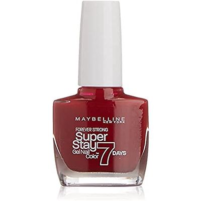 Maybelline Superstay 7 Días Tono 501 Cherry Sin Pintauñas Larga Duración Efecto Gel Color Rojo