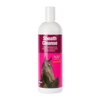 NAF Sheath Cleanse 500ml – Gentle Cleansing Solution for Geldings & Stallions – Soothing, Non-Irritant Formula with Natural Ingredients – Promotes Hygiene & Comfort