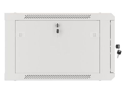 LANBERG ARMARIO Rack 19 †MONTAJE PARED 6U / 600X600 AUTOARMAS (PAQUETE Plano) Gris