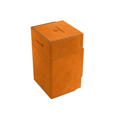 Gamegenic Watchtower 100-Card Convertible Deck Box, Orange