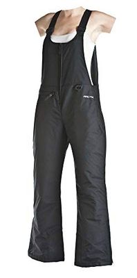 Arctix Women's Essential Insulated Bib Overalls, Black, Small, 1450