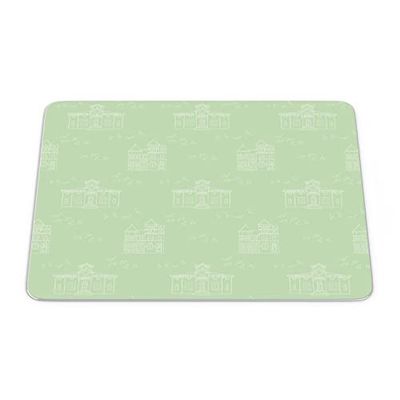 Questo Casa, Tappetino per mouse con stampa digitale, antiscivolo, per ufficio e casa, dimensioni: 22 x 18 cm