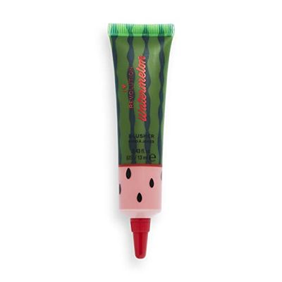 Revolution Beauty London, Tasty Watermelon, Dewy Blusher, Blendable, Liquid Blush, Natural Glow, Juicy