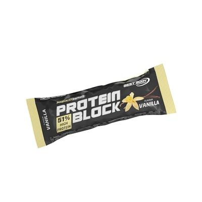 Best Body Nutrition Barre Nutritive Hardcore Protéine Block 15x90g barre Vanille