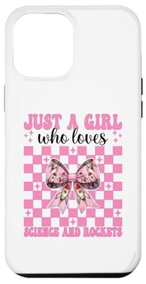 Just A Girl Who Loves Science And Rockets Aerospace Engineer Case for iPhone 12 Pro Max