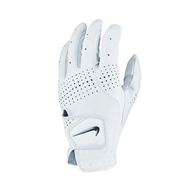 NIKE Golf Glove Womens White Tour Classic L/H Guante, Unisex Adulto, Blanco, M