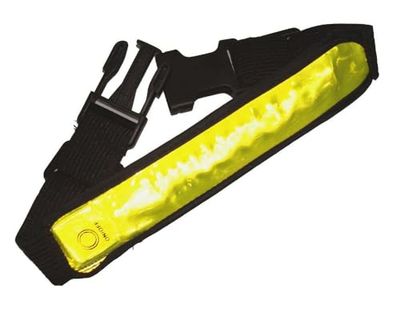 Fascia di sicurezza catarifrangente con luci regolabile