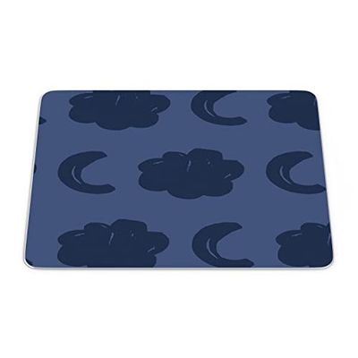 Bonamaison, Tapis de Souris Rectangle Imprimé Numériquement, Fond Antidérapant, pour Bureau et Maison, Taille: 22x18cm