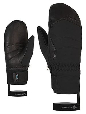 Ziener Kalea - Guanti da sci da donna, per sport invernali, impermeabili, extra caldi, colore nero, 6