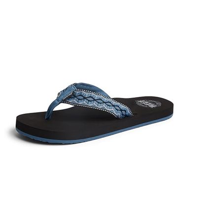 Reef Smoothy, chinelos para homem, Azul Vintage Blue Vbl